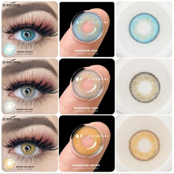 Kittle Eye Color Coloured contact lenses are all the rage and
