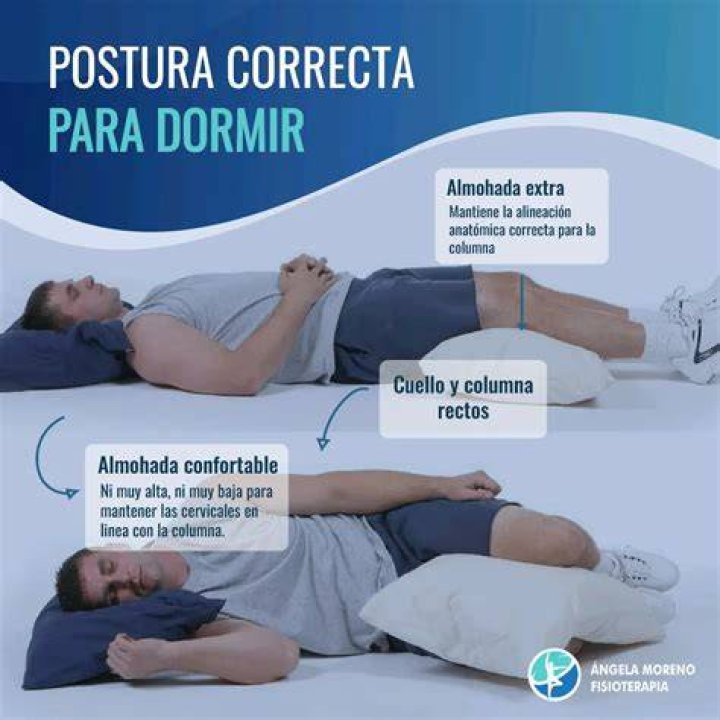 La posici&oacute;n correcta para dormir y mejorar tu salud
