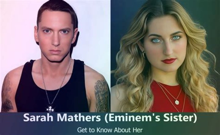 Littleknown facts about Sarah Mathers, Eminem's halfsister Briefly
