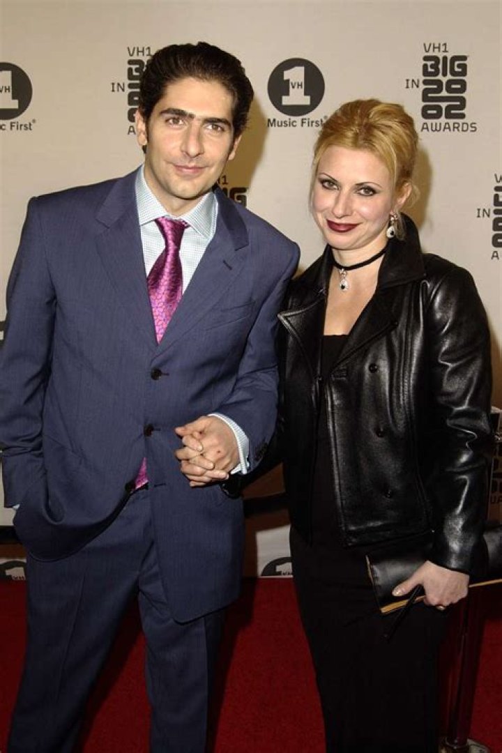 Michael Imperioli with his children, sons David (l now 13) and Vadim