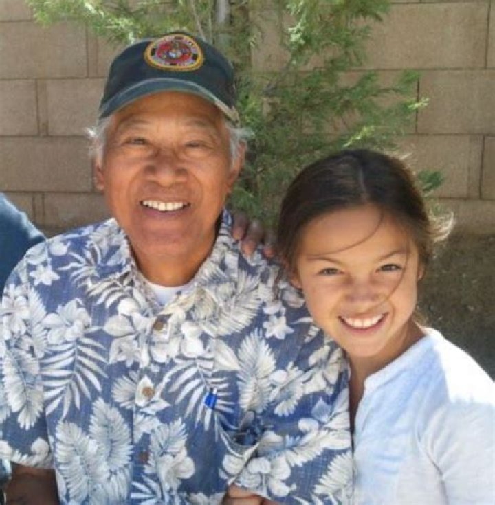 Olivia Rodrigo with her grandfather Celebrities InfoSeeMedia