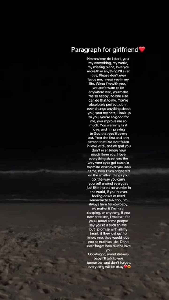 Paragraph To Send To Girlfriend To Make Her Happy Birthday paragraph