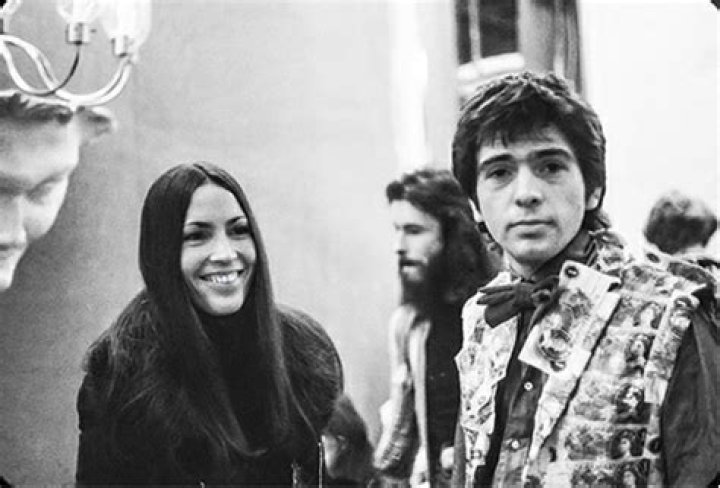 Peter Gabriel and Jill Moore's wedding day, 1971 Peter gabriel