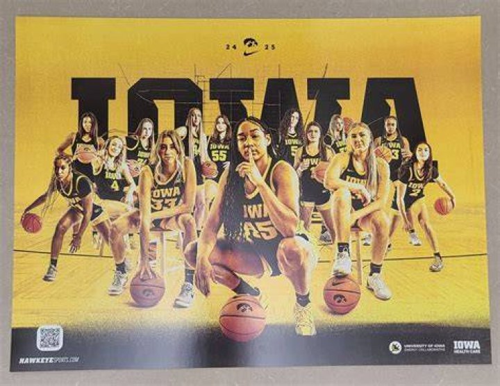Photos of Iowa Hawkeyes women's basketball media day on Oct. 20, 2022