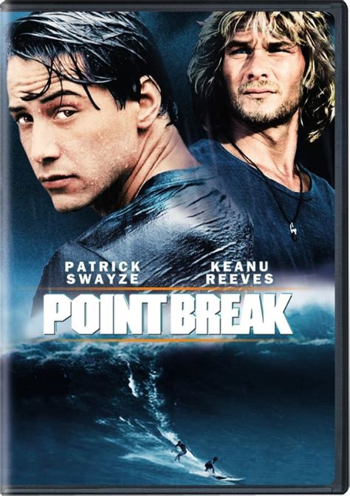 POINT BREAK 1991 DVD Patrick Swayze Keanu Reeves Gary Busey Anthony