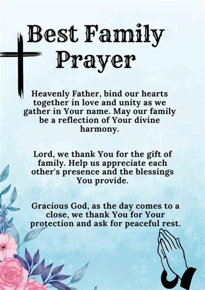 Prayer For Family Pictures, Photos, and Images for Facebook, Tumblr