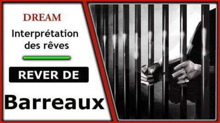 R&ecirc;ver de Barreaux. Signification R&ecirc;ve Barreaux