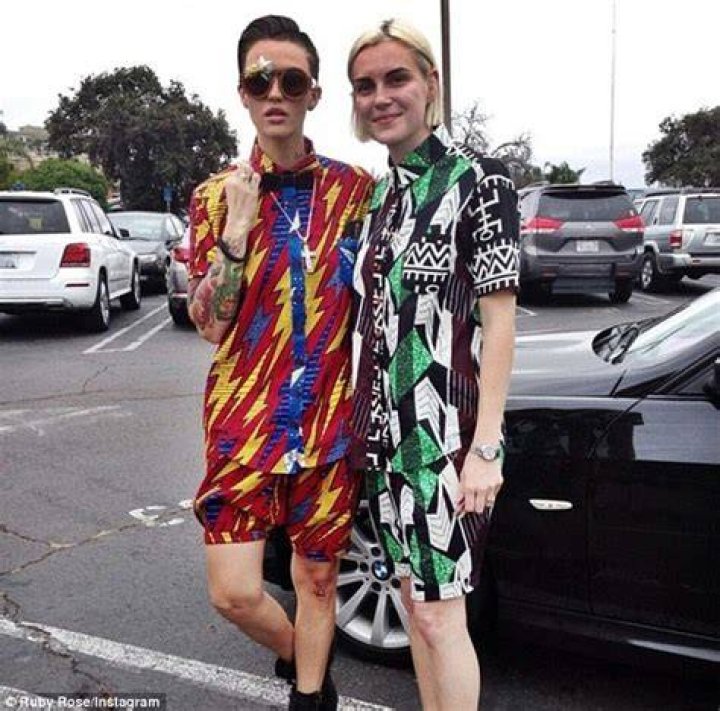 Ruby Rose continues her kissathon with fiance Phoebe Dahl Daily Mail