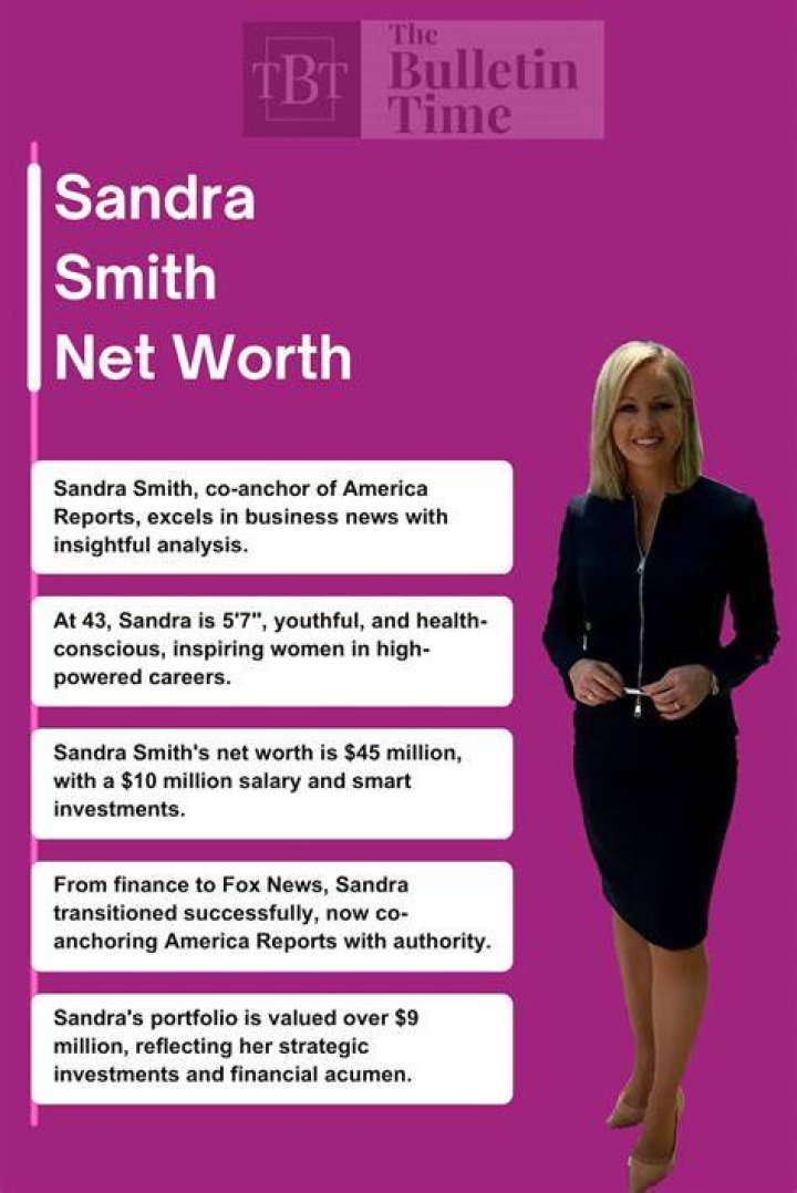 Sandra Smith Biography; Net Worth, Salary And Political Affiliation ABTC