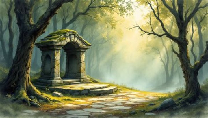 Shrine at the Sacred Forest Oshogbo Nigeria West Africa Stock Photo Alamy