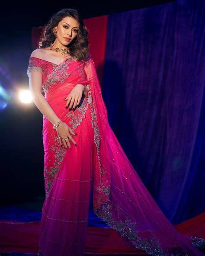 Stunning Pink Saree