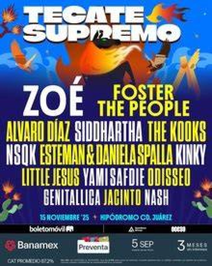 Tecate Supremo Festival Lineup, Dates and Location