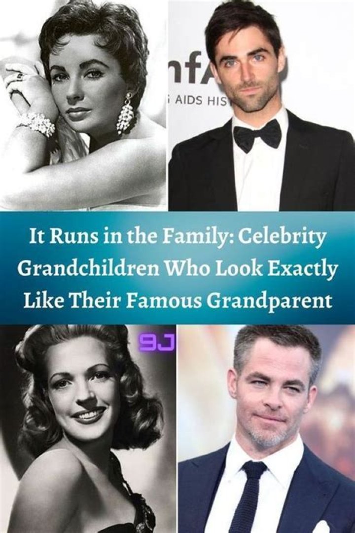 These Grandchildren Look Just Like Their Celeb Grandparents And Prove