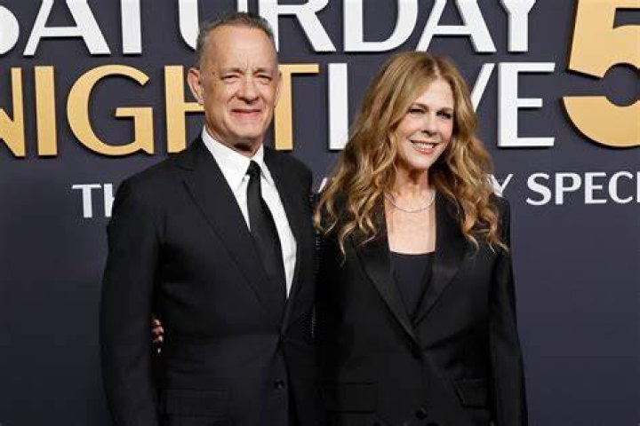 Tom Hanks with his exwife Samantha Lewes Photo