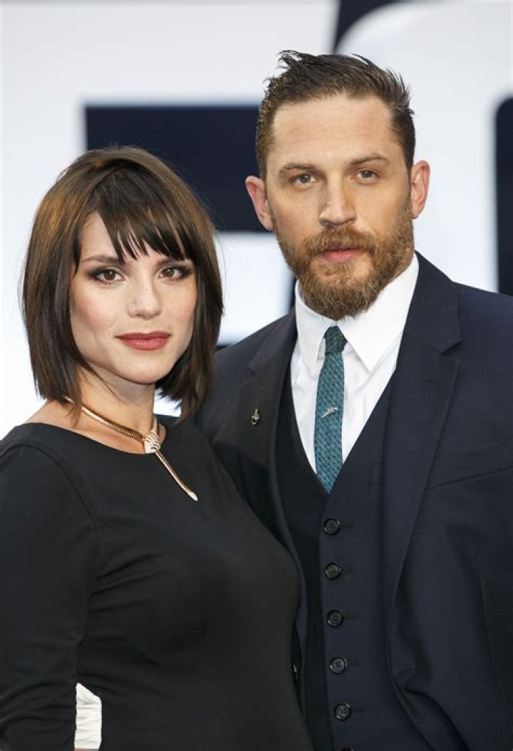 Tom Hardy and wife Charlotte Riley their second child