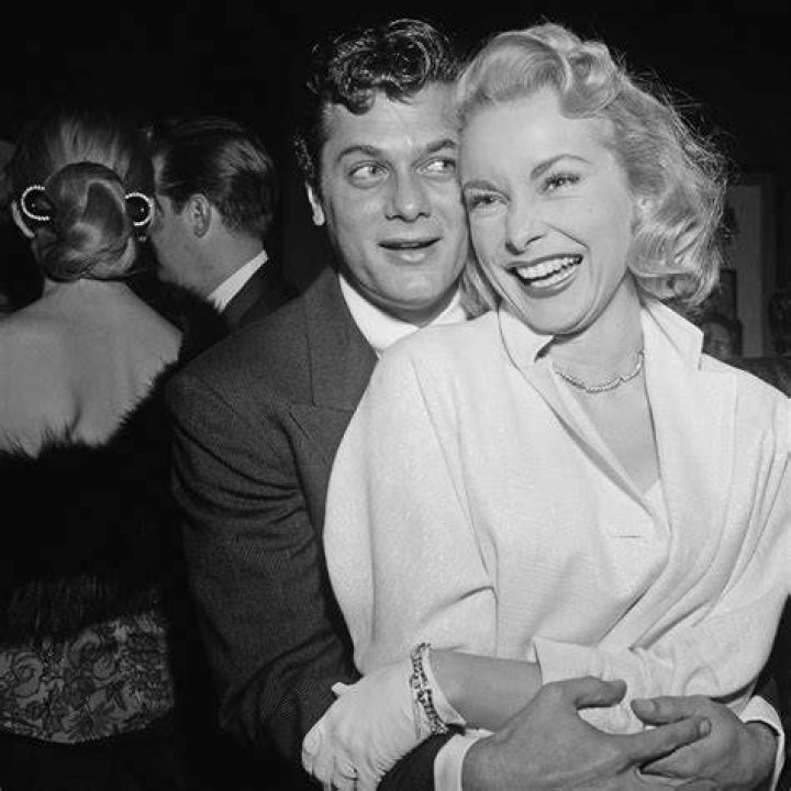 Tony Curtis and Leigh play with their daughters, future TV