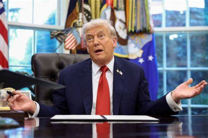 Trump mocks critics of daily press briefings &lsquo;Trump Derangement