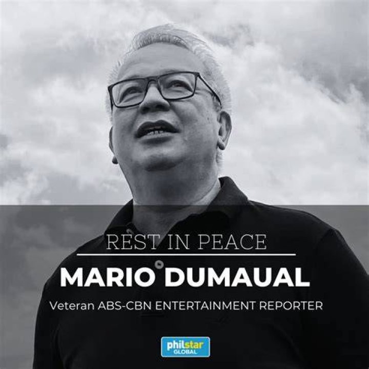 Veteran ABSCBN entertainment reporter Mario Dumaual dies at 64 PEP.ph