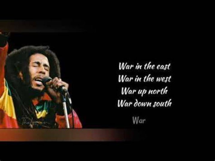War Bob Marley lyrics YouTube