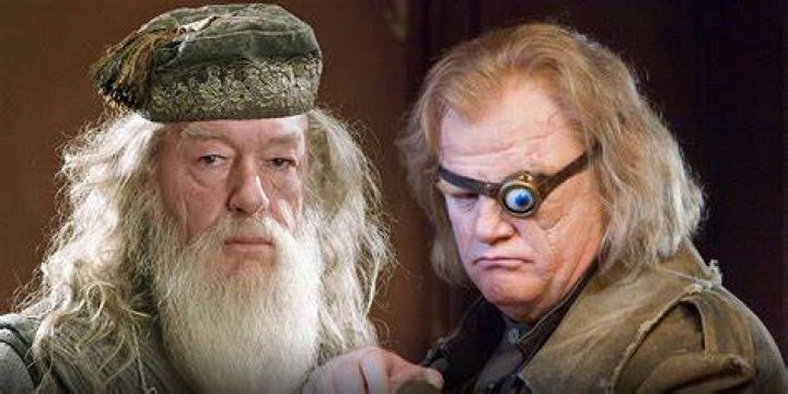 Was the real Moody in the Goblet of Fire?
