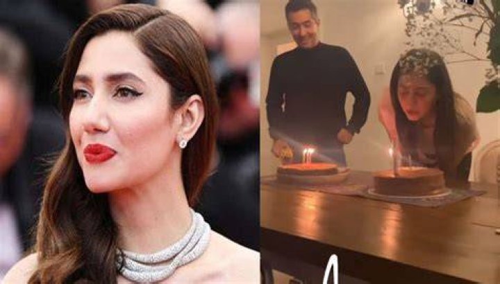 Watch Mahira Khan rings in her birthday with son Azlaan