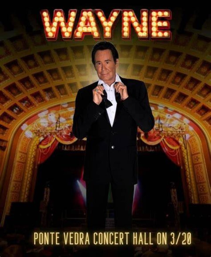 Wayne Newton performs in concert at the Mizner Park Amphitheatre on