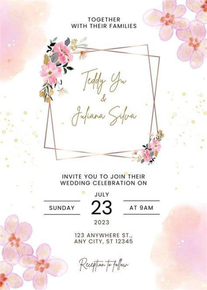 Wedding Invitation Templates, Design Wedding Invites Family Only