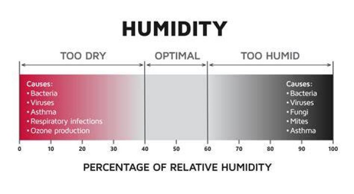 What is ideal humidity in a house?