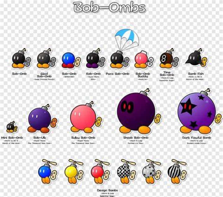 What is the bombs name in Mario?