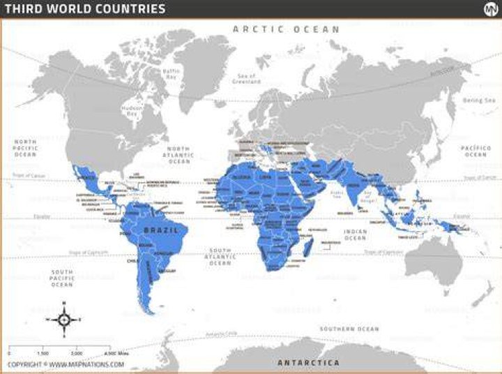 Which country are being in Third World?
