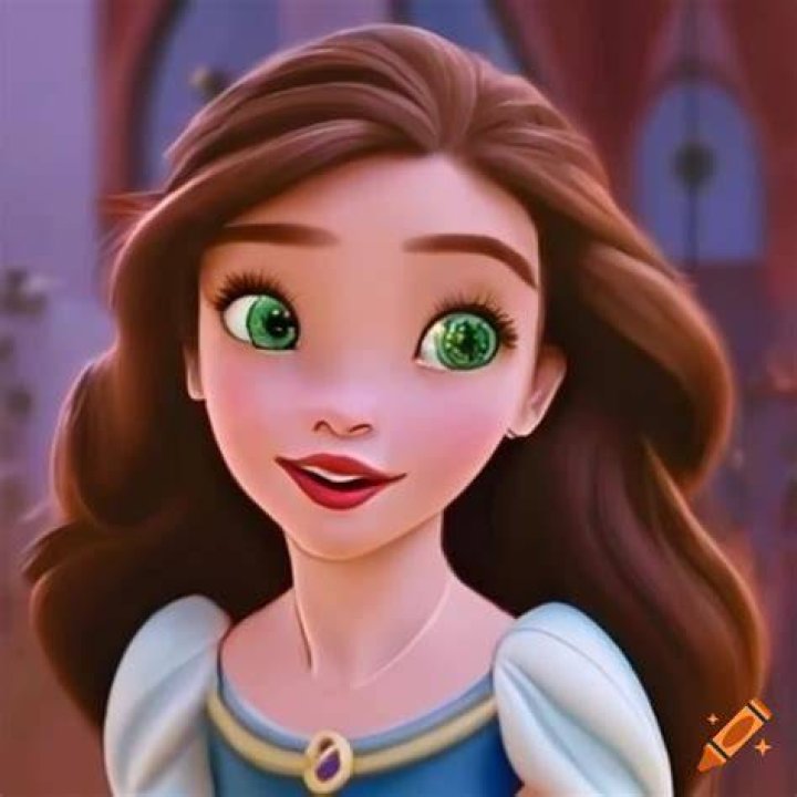 Which Disney princesses have green eyes?