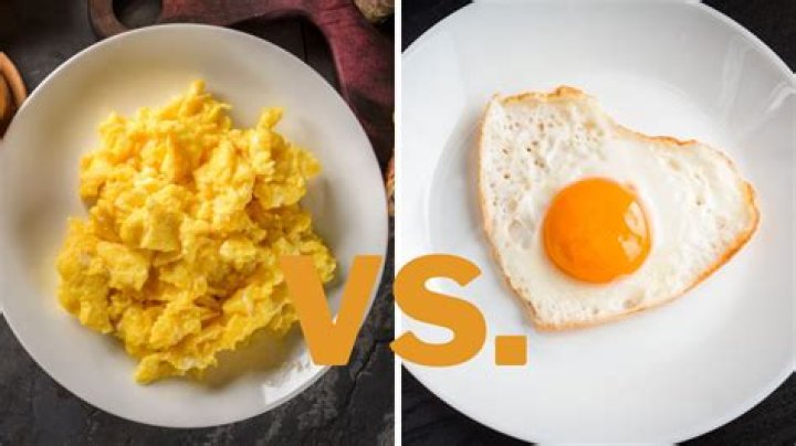 Which is better scrambled eggs or sunny side up?