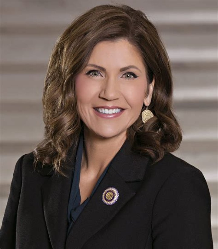 Who is Governor Kristi Noem's husband and how many children do they have?