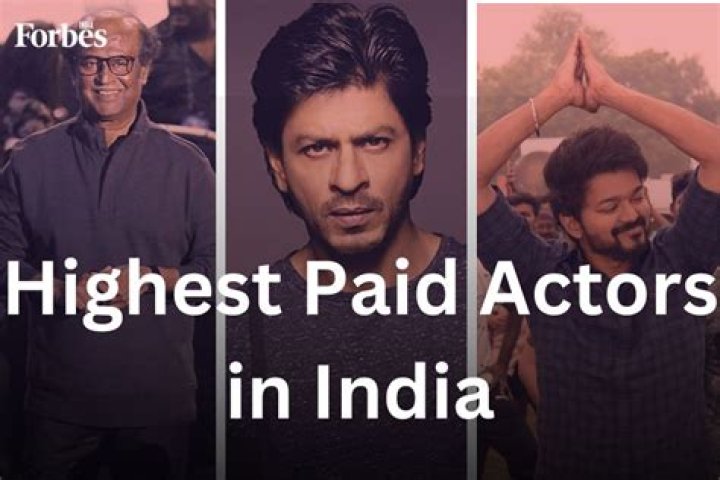 Who is the 2nd highest paid actor in India?
