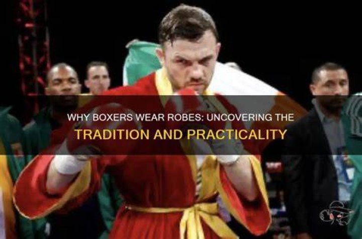 Why do boxers try to sweat?