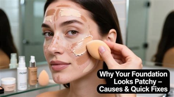 Why does my foundation look patchy even with primer?