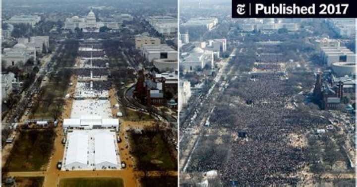 With False Claims, Trump Attacks Media on Turnout and Intelligence Rift